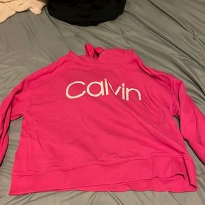 Pink Calvin Klein Hoodie